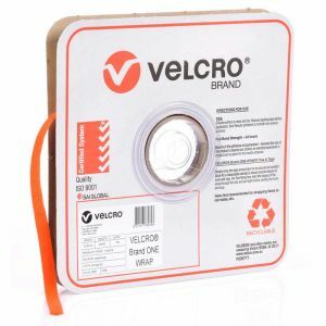 Velcro One-Wrap Continuous Orange 12.5Mm X 22.8M Roll VEL176079 0
