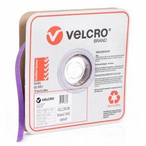 Velcro One-Wrap Continuous Purple 12.5Mm X 22.8M Roll VEL173765 0