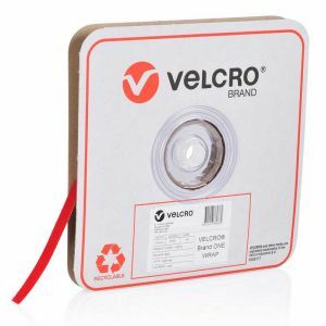 Velcro One-Wrap Continuous Red 12.5Mm X 22.8M Roll VEL176076 0