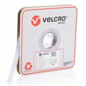 Velcro One-Wrap Continuous White 19Mm X 22.8M Roll VEL189811 0