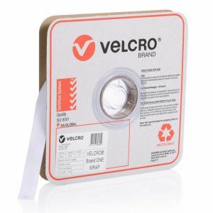Velcro One-Wrap Continuous White 25Mm X 22.8M Roll VEL189695 0