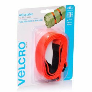 Velcro Velcro Velstrap, Hi-Vis 25Mm X 550Mm [2] Pk VEL22140 0