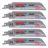 Zip-Clip Reciprocation Blade, Lazer Carbide Tip, 8Tpi X 150Mm [5] LEN2014223 0