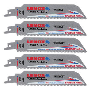 Zip-Clip Reciprocation Blade, Lazer Carbide Tip, 8Tpi X 150Mm [5] LEN2014223 0